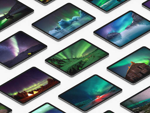 Aurora Borealis Wallpaper screenshot 9
