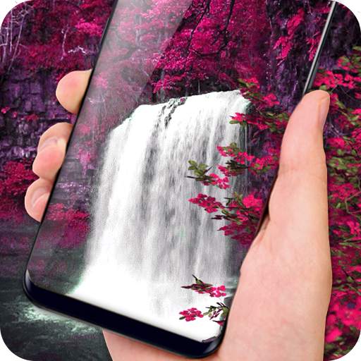 Waterfall Flower live Wallpaper 2018: 3D Aquarium 1.4