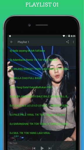 DJ Tiktok - Dj Dada Sayang offline fullbass screenshot 4