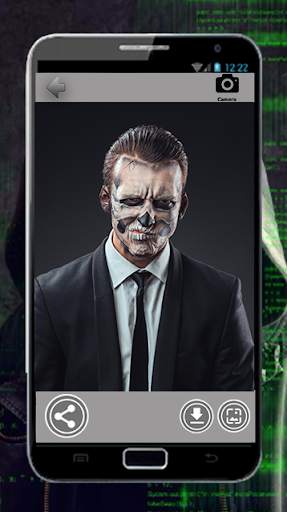 Anonymous Mask Montage Photo screenshot 6