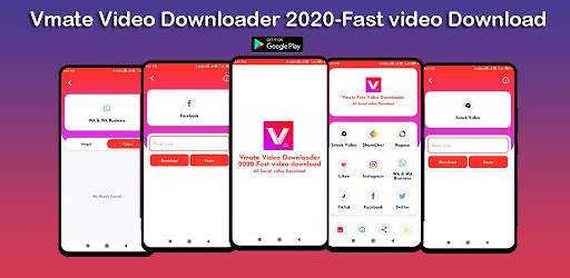 Vmate Video Downloader 2020-Fast video download screenshot 1