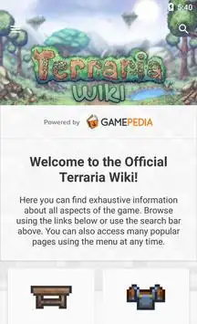 Official Terraria Wiki screenshot 1