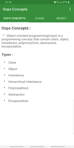 Oops Concepts In Java screenshot 1