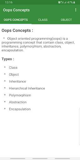Oops Concepts In Java screenshot 1