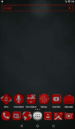 Red Icon Pack 9 تصوير الشاشة