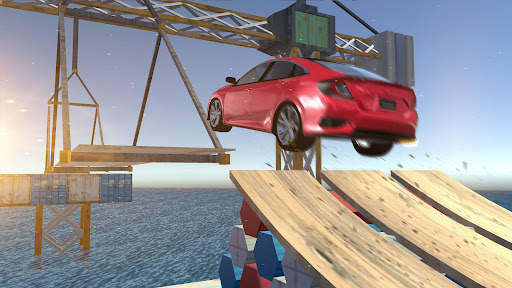 Civic Car Parking And Driving screenshot 2