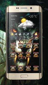 Evil Wolf Spike Blood King Theme screenshot 2