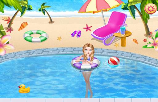 Princess Swimming Pool Fun screenshot 7