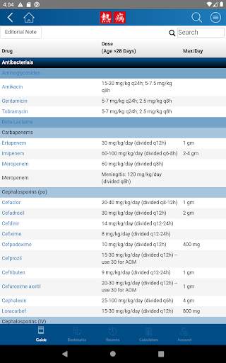 Sanford Guide:Antimicrobial Rx screenshot 10