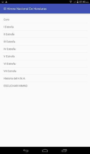 Himno Nacional De Honduras screenshot 5