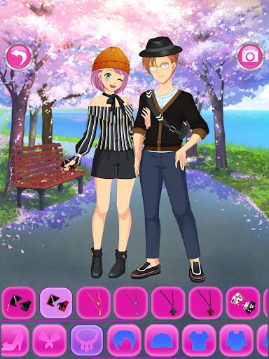 Anime Couples Dress Up Game screenshot 20