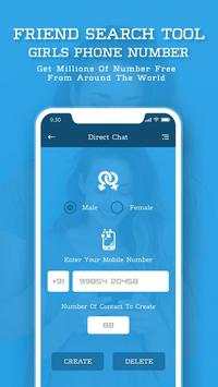 Friend Search Tool - Girls Phone number screenshot 4