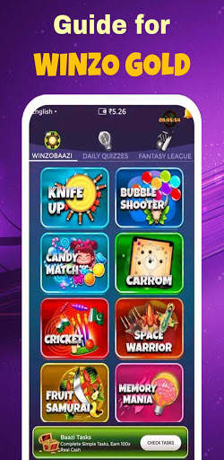 Tips for Winzo Games : Earn Money for Games Tips स्क्रीनशॉट 4