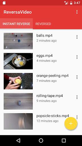 ReversaVideo: instant reverse  screenshot 1