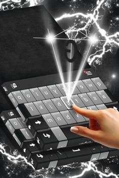 Black and White Keyboard Theme screenshot 2