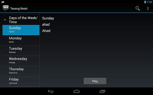 Tausug Basic Phrases screenshot 6