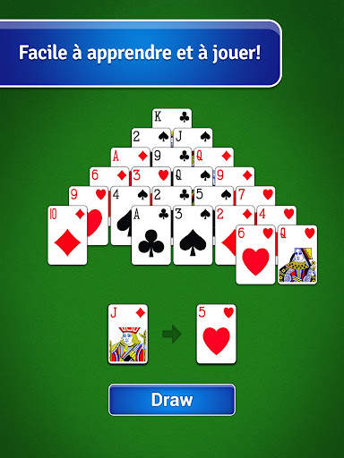 Pyramid Solitaire: Jeux Cartes screenshot 1