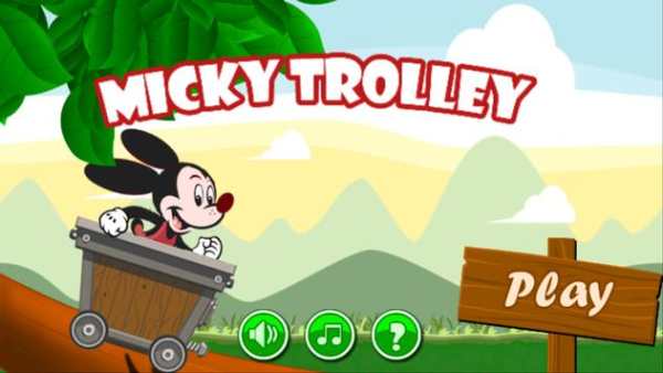 Adventure Mickey Trolley Games Mouse Run screenshot 1
