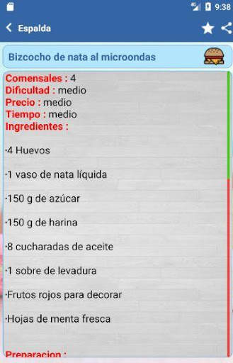 Recetas (Offline) screenshot 3