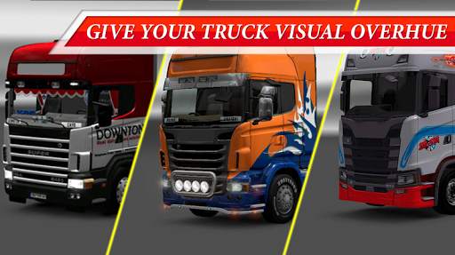 Truck Driving Skins - Multicolor GTS Trucks screenshot 1