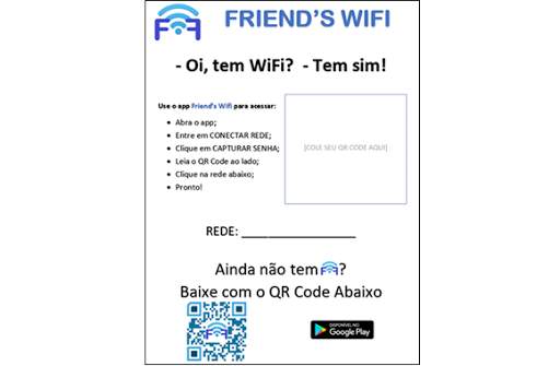 Friends Wi-Fi (Compartilhar rede e senha WiFi) screenshot 4