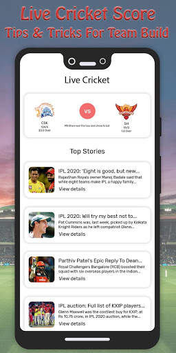 Live Cricket Score - Cricket Live Line screenshot 1