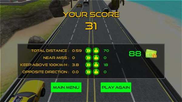 Traffic Racing Simulator 3D screenshot 2