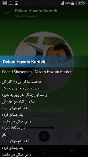 Saeed Shayesteh - songs offline screenshot 3