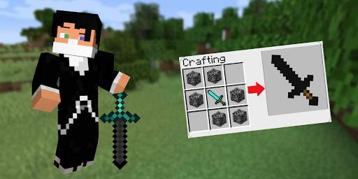 Bedrock Sword Mod for Minecraft screenshot 2