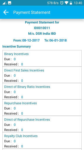 DSR India Independent Business Distributor App 12 screenshot 11