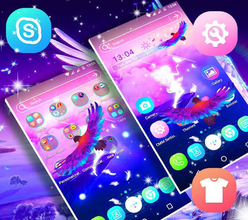 Angel Launcher Theme screenshot 1