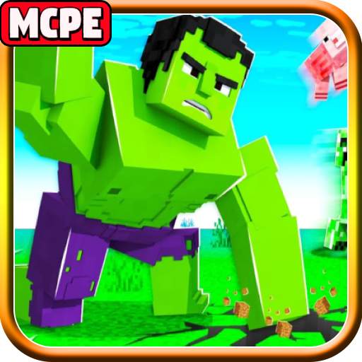 Hulk Super Heroes Mod MC Pocket Edition 1.3