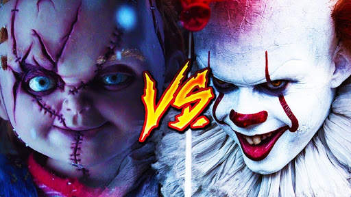 Pennywise v.s chucky wallpaper screenshot 1
