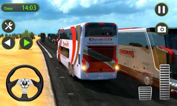 Mountain Bus Driving Sim 3D - Hill Racing 2020 screenshot 1