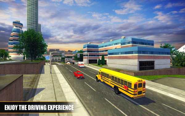 School Bus Simulator 2016 screenshot 4
