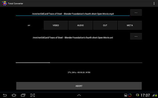 Video Converter ARMv7 Neon screenshot 7