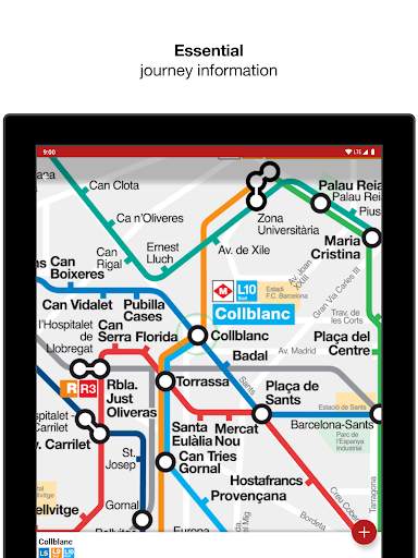 Barcelona Metro - TMB map and route planner screenshot 14