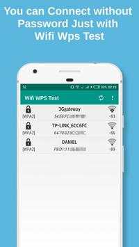 Wifi Wps Tester (Wps Connect) screenshot 2
