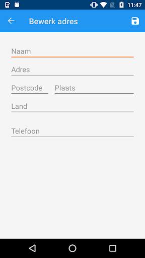 Adresses-app screenshot 5