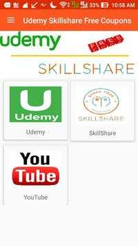 Udemy & SkillShare Free Coupon screenshot 1