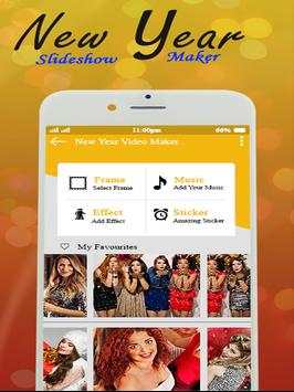 New Year Photo Slideshow Maker with Song Editor screenshot 10