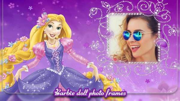 Barbie Doll Photo Frame 1 تصوير الشاشة