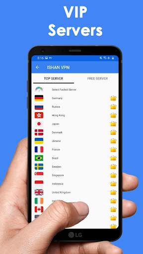 Ishan VPN - Unlimited Free & Fast VPN स्क्रीनशॉट 4