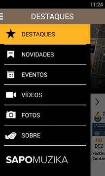 SAPO Muzika screenshot 1