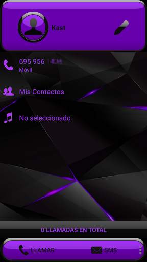THEME FUTURA PURPLE EXDIALER screenshot 4