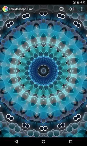 Kaleidoscope Lime 3 تصوير الشاشة