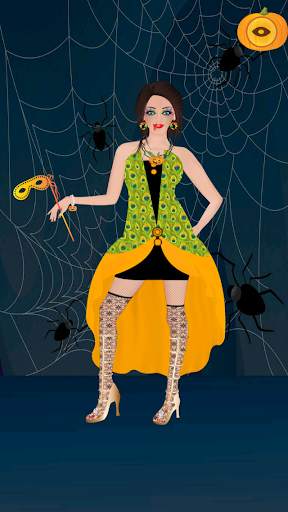 Halloween Girl Dress Up Game screenshot 8