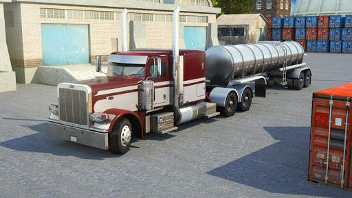 Semi Truck Parking Simulator screenshot 1
