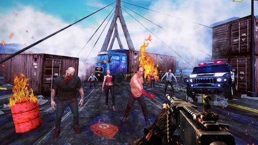 FPS Gun Shooting: Zombie Games screenshot 1