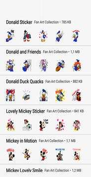 Sticker Mickey mouse & Friend for WhatsApp screenshot 1